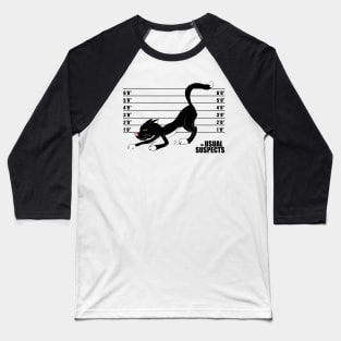 The Cat Suspect Baseball T-Shirt